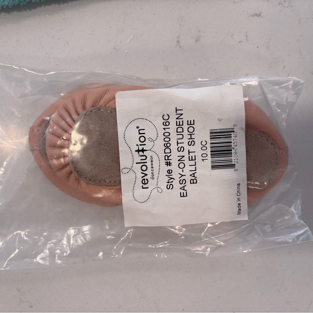 Revolution Easy-On Ballet Shoe in Soft Pink